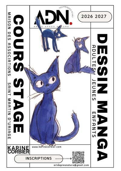 Arts D'après Nature - Atelier de dessin manga aquarelle