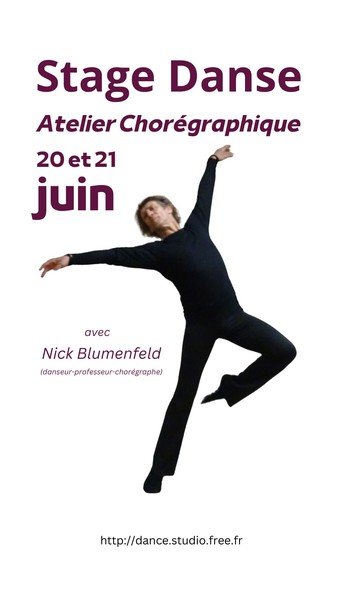 Atelier Chorégraphique avec Nick Blumenfeld