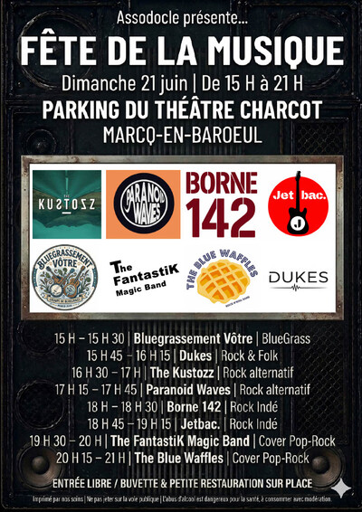 Fête de la musique - Assodocle - Théâtre Charcot