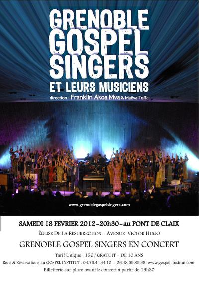 Grenoble Gospel Singers en concert