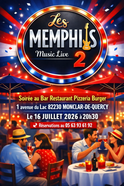 Le Duo Les Memphis 2 Guitare Voix Harmonica en Live!