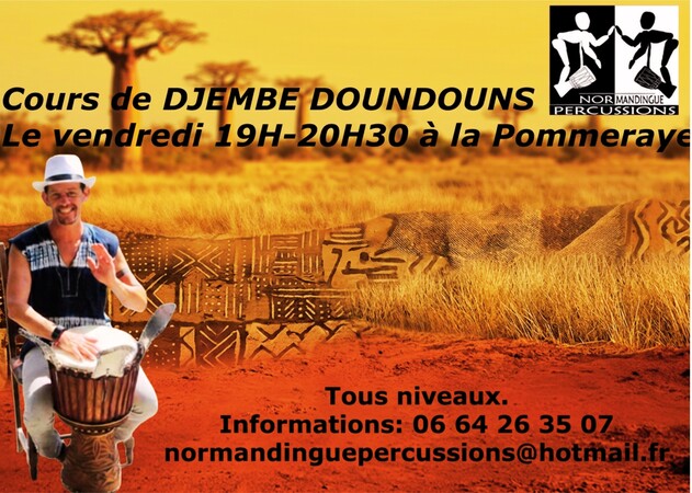 Manu Davière, Asso Normandingue - Cours de percus Africaines et Brésilienne Batucada !