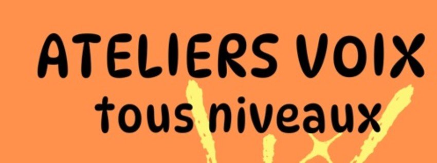 Mélodifoliz - Ateliers voix individuels - 1h/mois - novembre25 à avril26