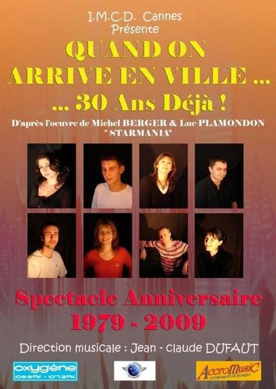 Quand on arrive en ville...30ans déjà !!! 