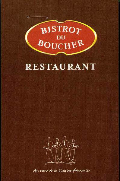 Restaurant Le Bistrot du Boucher