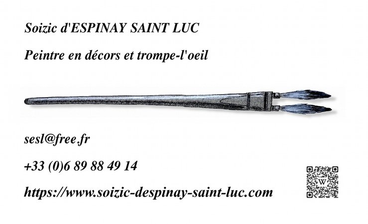 Soizic d'ESPINAY SAINT LUC - Peintre et dessinatrice