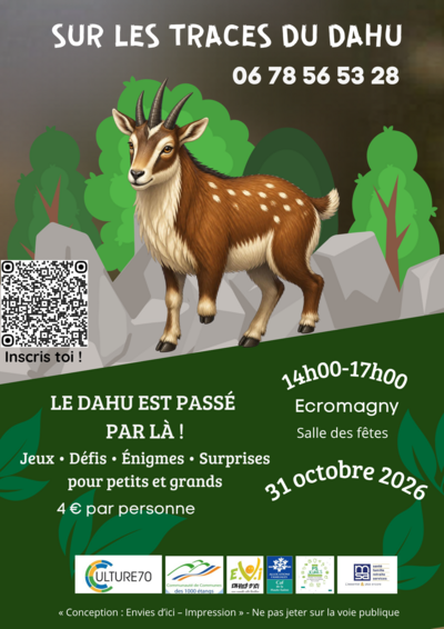 Sur les traces du Dahu !