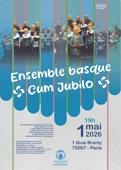 Concert de l'ensemble basque "Cum Jubilo Abesbatza"