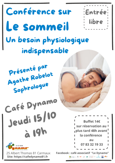 Conférence sur le sommeil