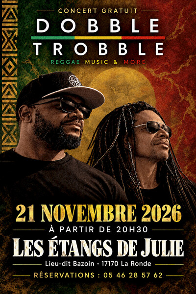 DOBBLE TROBBLE — Lee Roy King et Mike Dibo aux Étangs de Julie