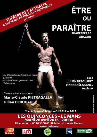 "ETRE OU PARAITRE" Cie Marie-Claude Pietragalla-Julien Derouault