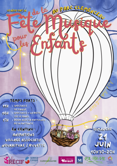  GUINGUETTE #3— Fête de la musique pour les enfants 