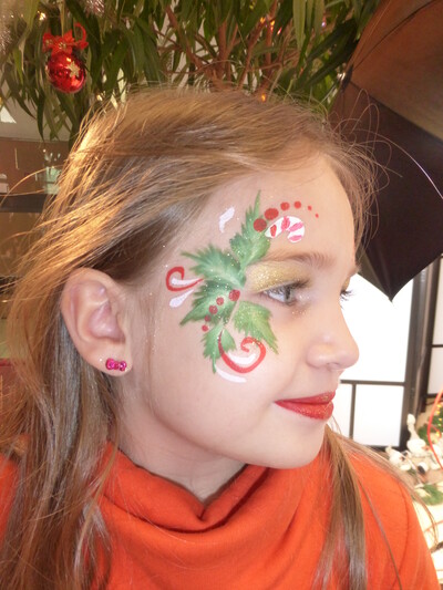 Krystel artiste - Maquillage Noel