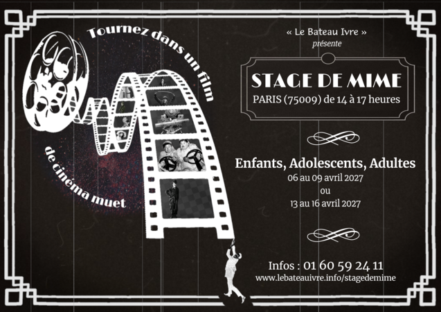 Stage « Tournez dans un film de cinéma muet »