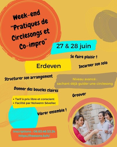 Week-end de Pratiques Vocales Improvisées