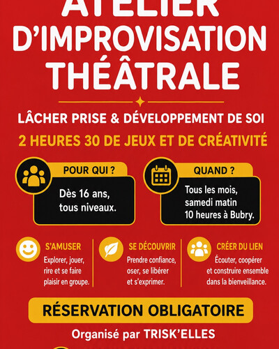Assoc. Trisk’elles  - Atelier théâtre d’improvisation