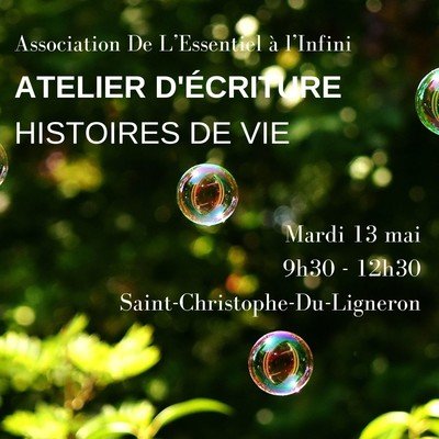 Atelier d'écriture Histoires de vie