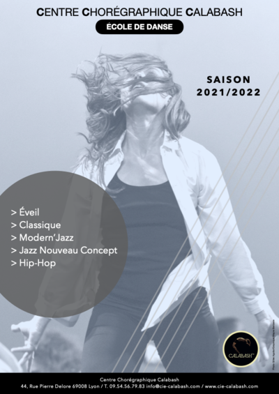 Centre Chorégraphique Calabash - Rentrée Saison 2021/2022