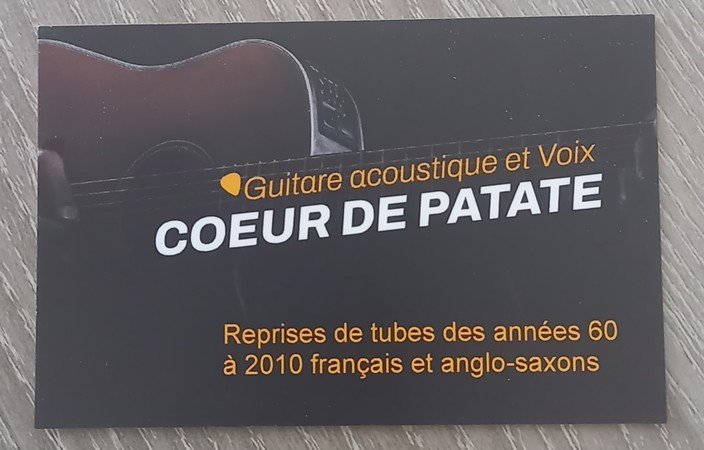 Coeur de Patate - Duo Acoustique Guitare et Voix