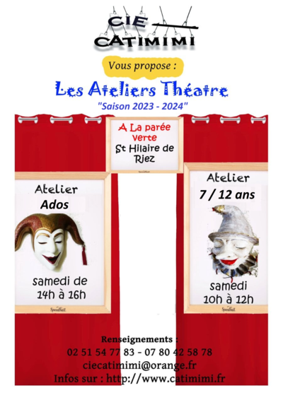 compagnie catimimi - atelier théâtre 9/13 ans