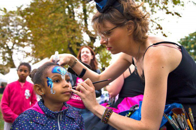Fabuleuse Family - Maquillage en déambulation