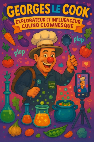 Georges le Clown - Explorateur et Influenceur Culino Clownesque