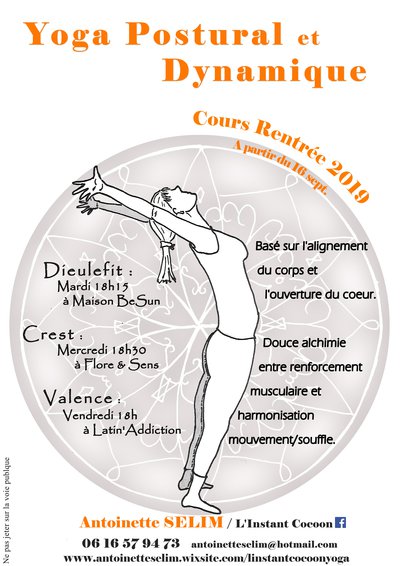L'Instant Cocoon Yoga - Yoga vinyasa postural/dynamique, yinyoga