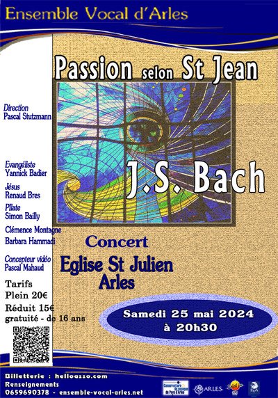 La Passion selon St Jean Arles