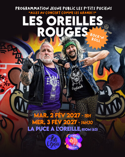 Les Oreilles Rouges en concert à La Puce a l'Oreille