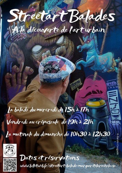 Les Streetart balades de Marguerite La Rochelaise