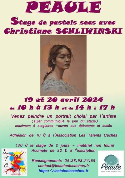 Portrait découverte avec Christiane Scliwinski,pastelliste