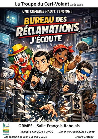 Théâtre : Bureau des réclamations, j’écoute…