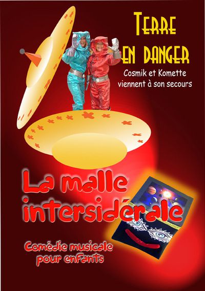Voltanim presente sa comedie musicale  pour enfants "la malle intersiderale"