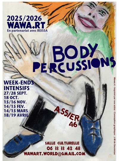 WAWA.RT - WEEK-ENDS INTENSIFS BODY PERCUSSIONS