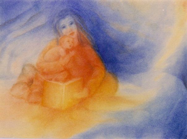 Annabel Petel - cours aquarelle sur papier mouillé ( Margarethe Hauschka)