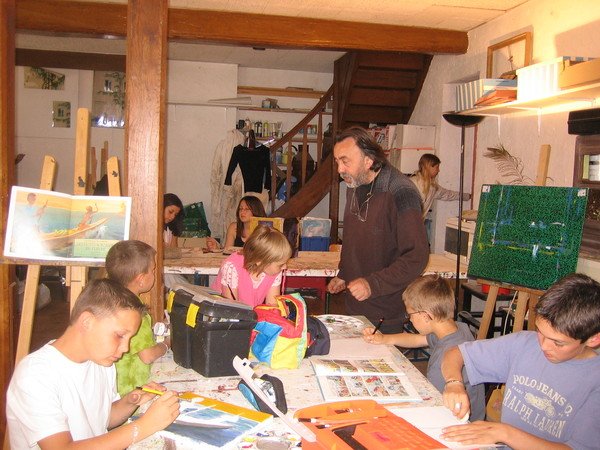 ATELIER CITRON BLEU CREATIONS - COURS DESSIN PEINTURE