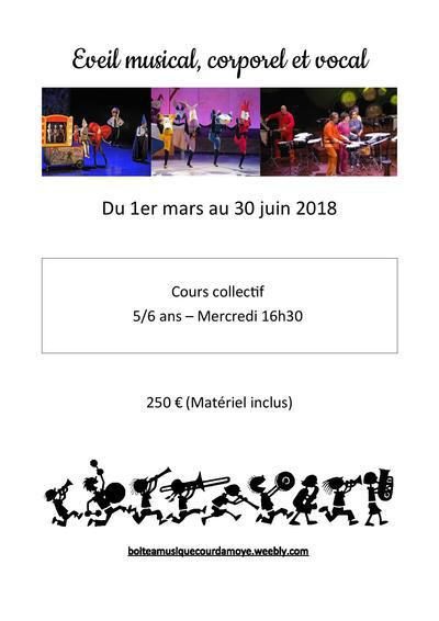 Boîte à musique - Eveil musical, corporel et vocal