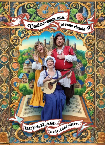 Cie du Zèbre à bretelles - Chanson médiévale renaissance Voulez vous que je vous chante