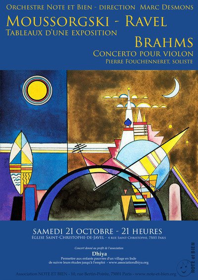 Concert Moussorgski- Brahms