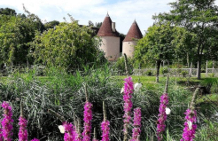 Croquis et peinture en extérieur - château de Corbelin