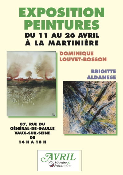 Exposition de peintures à la Martinière