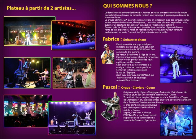 GROUPE ESPERANZA  - CONCERT 100% LATINO