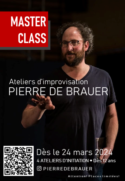 PIERRE DE BRAUER - Master Class d'improvisation avec Pierre de Brauer