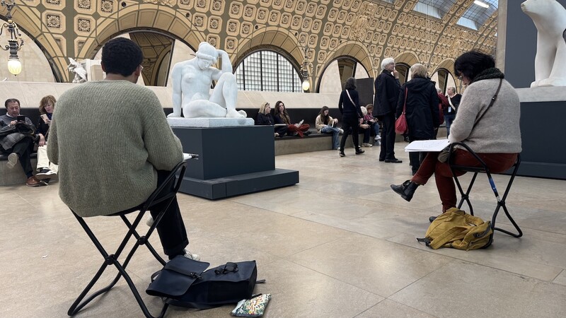 Stage de dessin au Musée d'Orsay