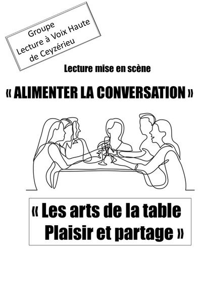Alimenter la conversation .lectures scénarisées