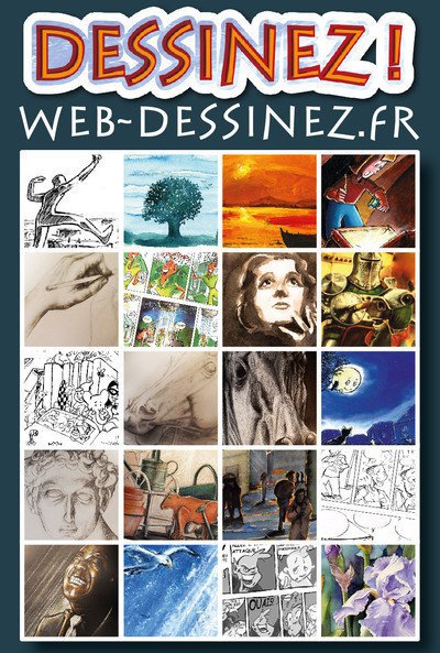 DESSINEZ - Cours en atelier / Dessins - illustration - BD  -  Aquarelle