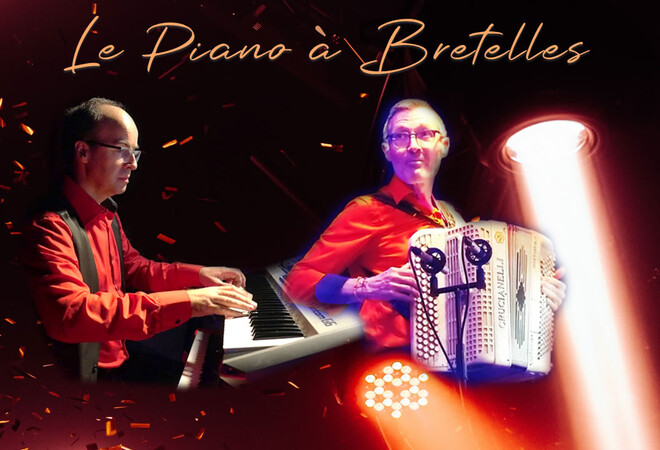 Duo Accordéon, Le Piano à Bretelles - Accordéon Party : Concerts, thés dansants, repas des aînés