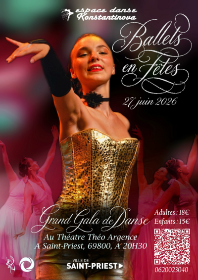 GALA ESPACE DANSE KONSTANTINOVA - Ballets en Fêtes