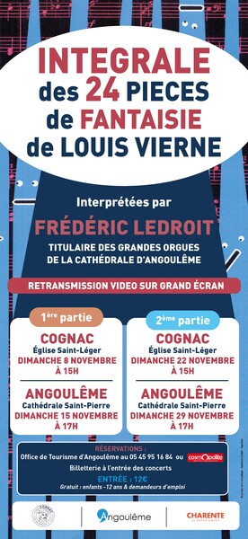 Intégrale des 24 pièces de fantaisie de Louis Vierne