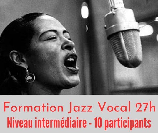 Marie Miault - Formation jazz vocal intermédiaire 27H